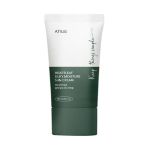 ANSM01-SC Anua Heartleaf Silky Moisture Sunscreen 50ml