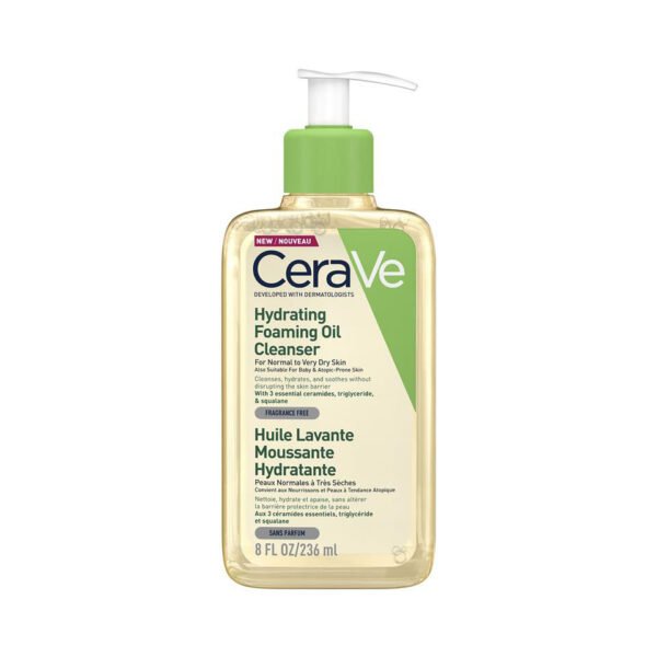 CeraVe-Hydrating-Foaming-Oil-Cleanser-236ml CeraVe Hydrating Foaming Oil Cleanser 237ml