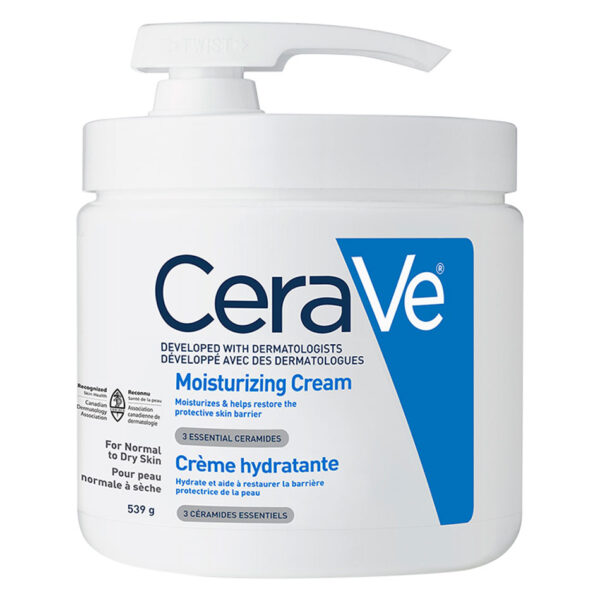 CeraVe-Moisturizing-Cream-539g Cerave moisturizing cream for normal to dry skin 539g