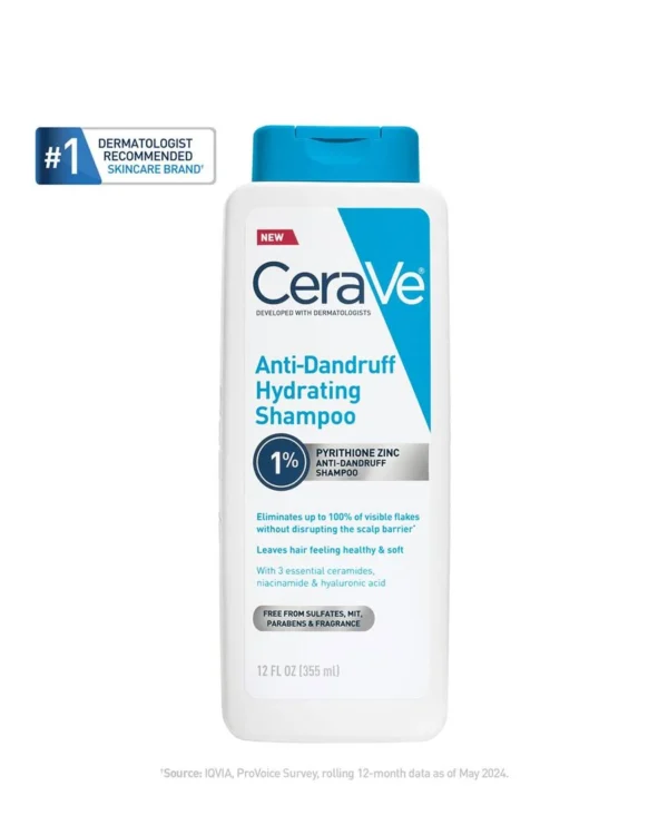 CeraVe Anti-Dandruff Hydrating Shampoo 355ml