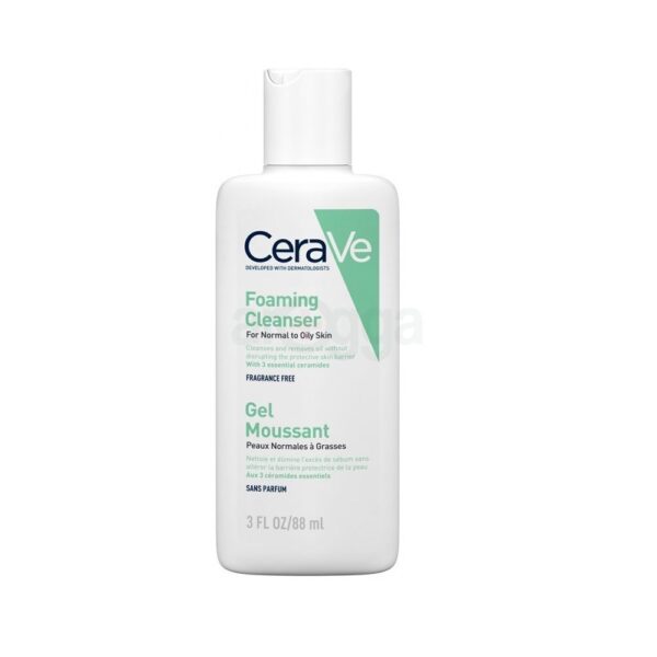 cerave-foaming-cleanser-for-normal-to-oily-skin-88ml CeraVe Foaming Cleanser For Normal To Oily Skin 88ml