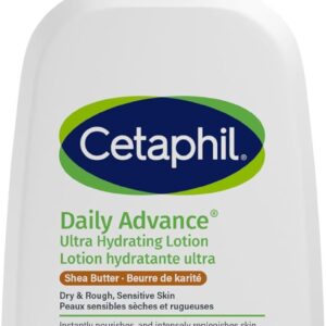 Cetaphil Daily Advance Ultra Hydrating Lotion with Shea Butter for Dry & Rough, Sensitive Skin 473ml