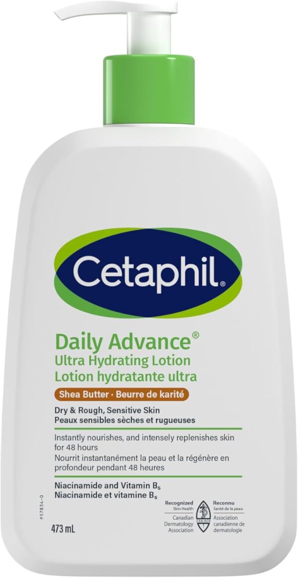cetaphil-daily-advance-ultra-hydrating-lotion-with-shea-butter-for-dry-rough-sensitive-skin-473ml Cetaphil Daily Advance Ultra Hydrating Lotion with Shea Butter for Dry & Rough, Sensitive Skin 473ml